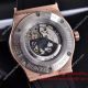 Best Hublot Geneve Rose Gold 41mm Black Dial Black Rubber Band Copy Watch(9)_th.jpg